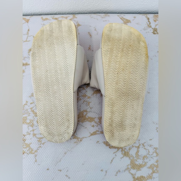 ADIDAS Y-3 YOHJI YAMAMOTO Slide Bliss Cream and Red Men’s Sandals - Picture 10 of 10